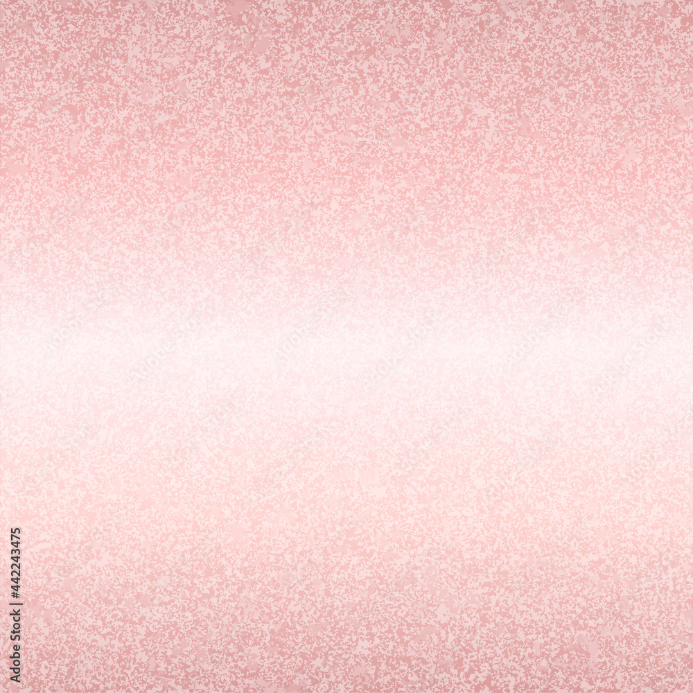 Glamour rose gold seamless pattern Vector illustration Shiny metallic light pink texture Luxury style