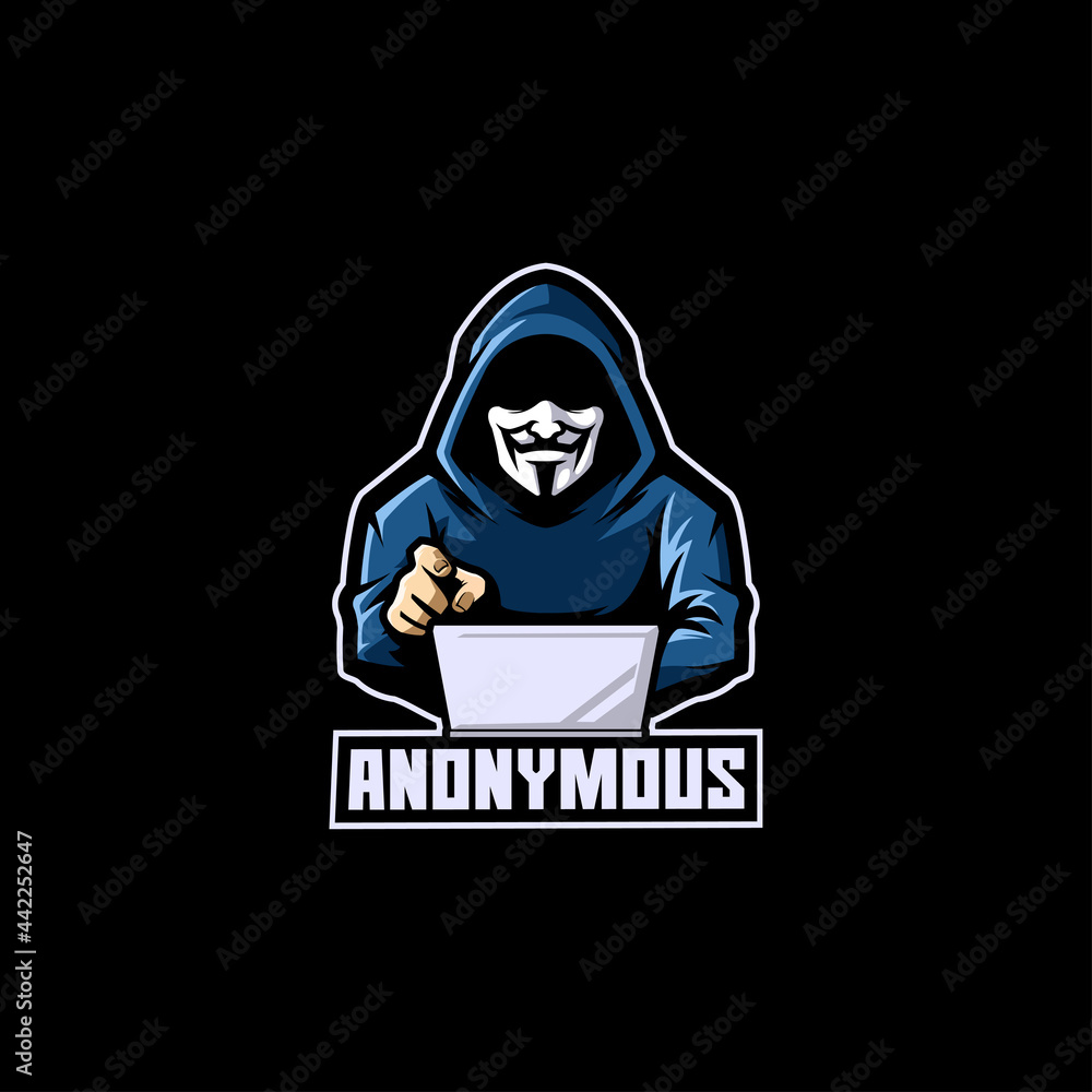anonim hacker thief computer digital anonymous