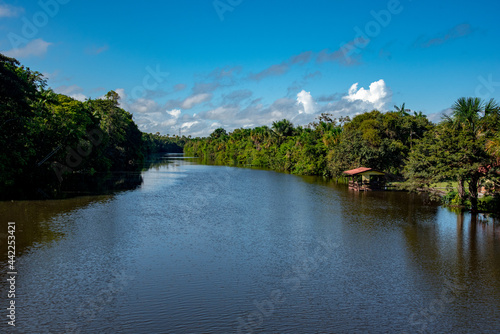 Rio Matapi no Estado do Amapá na Amazônia. photo