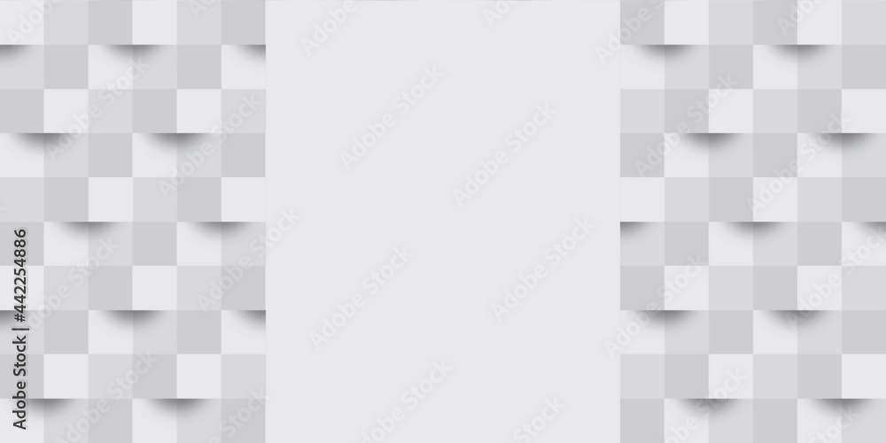 立体 シルエット 幾何学 背景 Stock Vector Adobe Stock