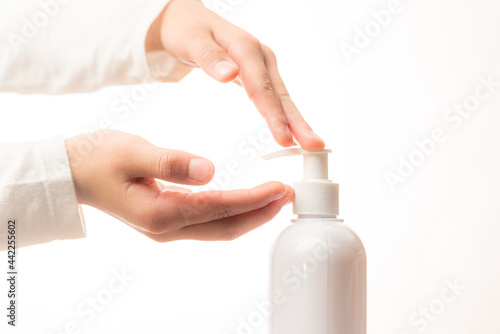 higiene y lavado de manos con agua jabón y alcohol