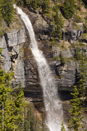 Bridal Veil Falls within Northern Banff