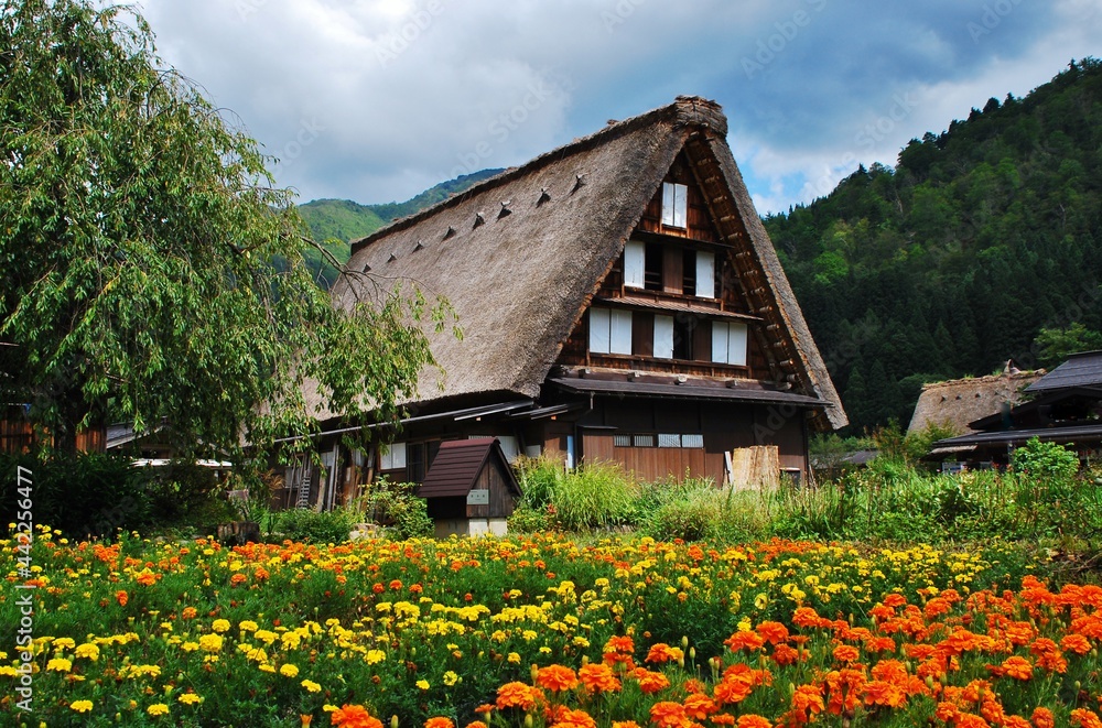 合掌造り集落  白川郷