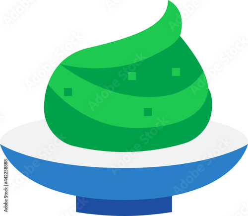 wasabi flat icon