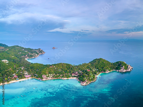 Coastline along South Thailand, Drone Aerial UAV © Huw Penson