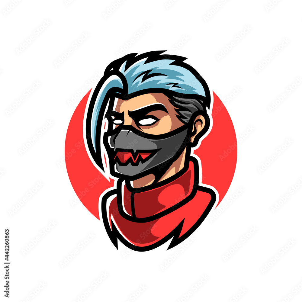 CYBER MAN HEAD SPORT LOGO CYBER MAN HEAD SPORT LOGO