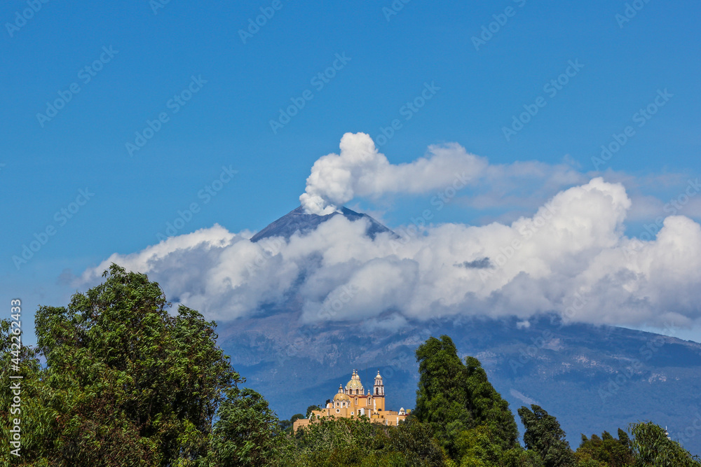 Vulkan Popocatepetl Vulkan Popocatepetl