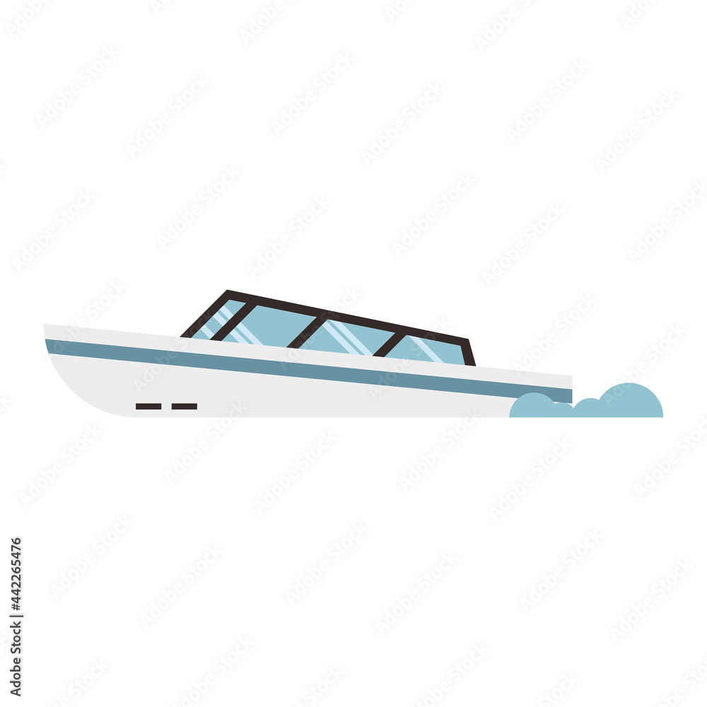 motorboat vehicle icon motorboat vehicle icon