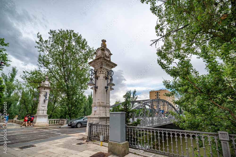 Fototapeta premium Palencia ciudad histórica y monumental de la vieja Europa
