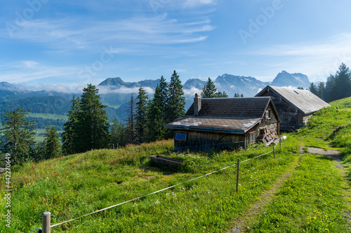Fototapeta Naklejka Na Ścianę i Meble -  Churfirsten in der Schweiz