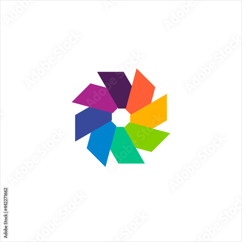cclor wheel vector illustra...