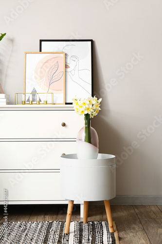 Stylish interior of modern ...