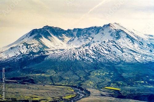 Mount St. Helens, in Washington state photo