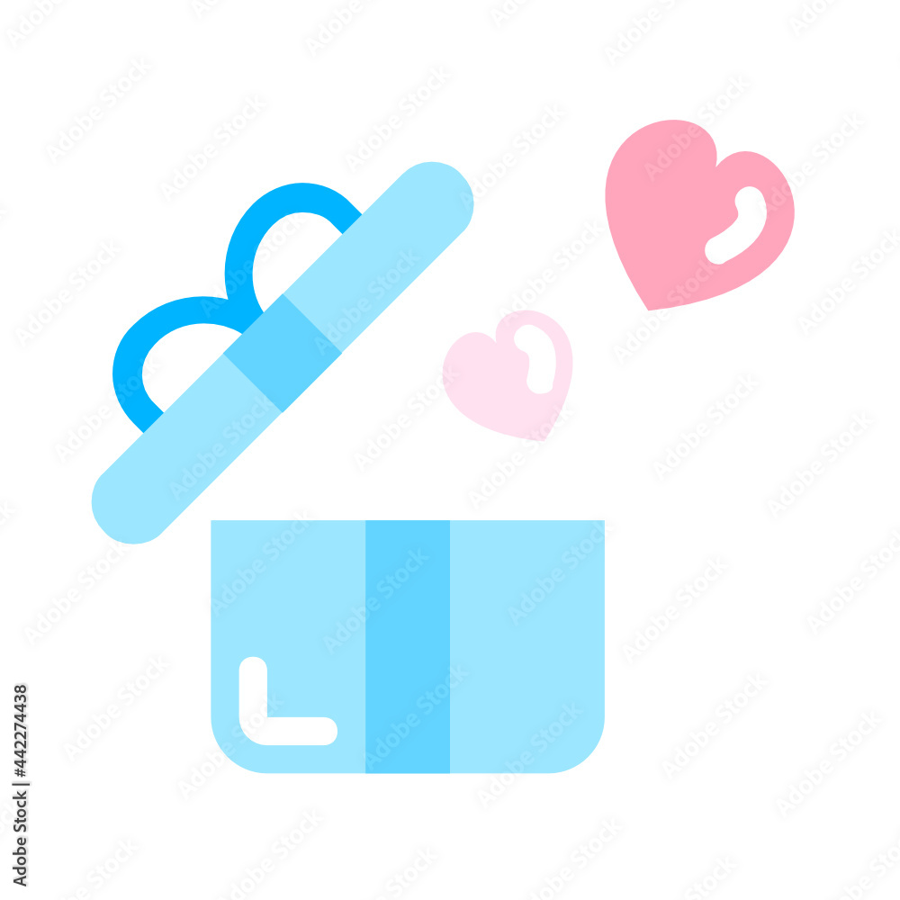 Valentines Day flat icon