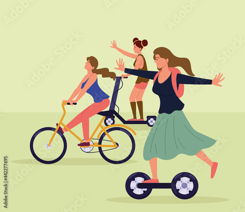 women ecology transport