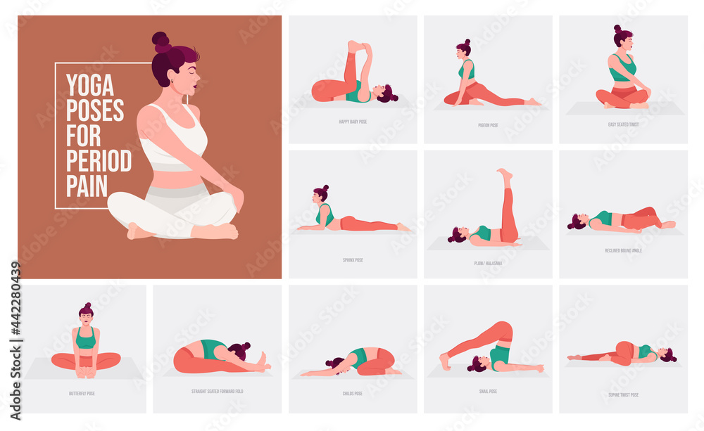 10 Yoga and Relaxation Positions to Help Period Cramps