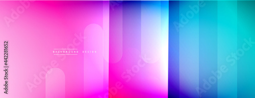 Dynamic lines abstract background. 3D shadow effects and fluid gradients. Modern overlapping forms