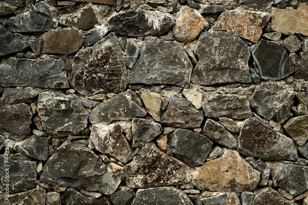 Stone wall, Texture of a stone wall. Stone wall texture background, rock wall. Stone wall, Texture of a stone wall. Stone wall texture background, rock wall.