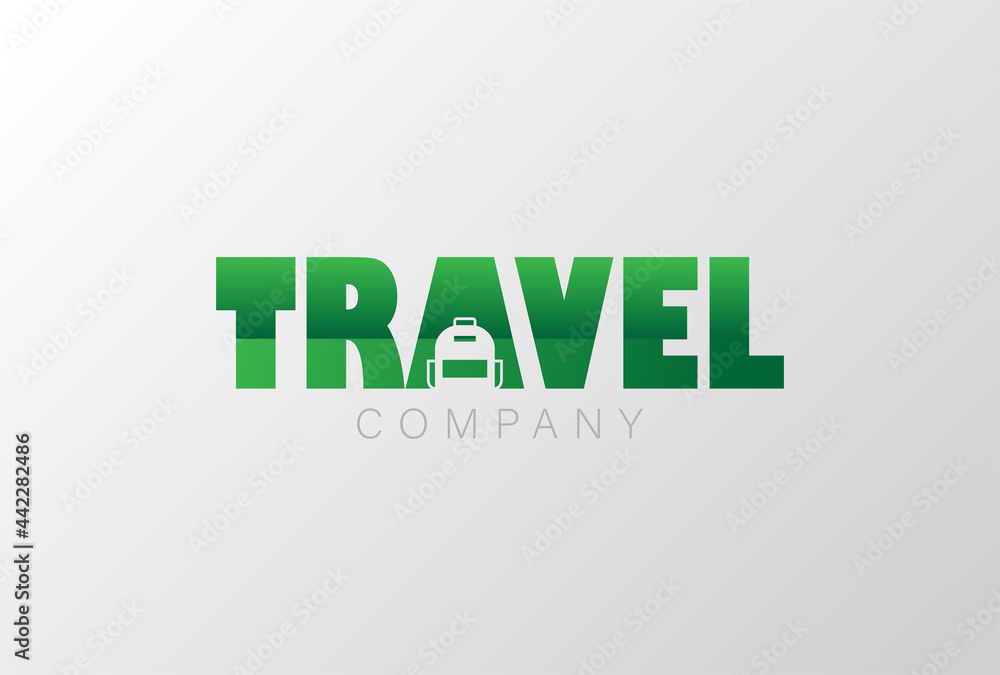Line art simple traveling, tourism and vacation logo for web and applications vector Line art simple traveling, tourism and vacation logo for web and applications vector