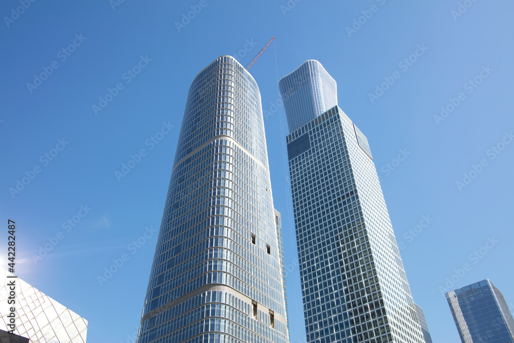 High-rise office buildings in Beijing International Trade Area
