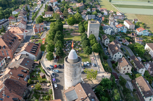 Orbe Euro2021 par Drone photo