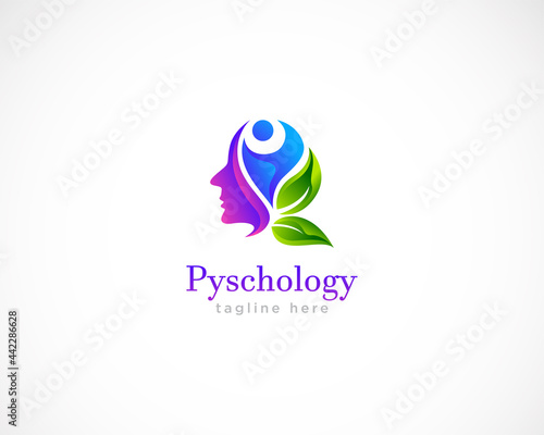 Human think health, spirit and success logo design inspiration