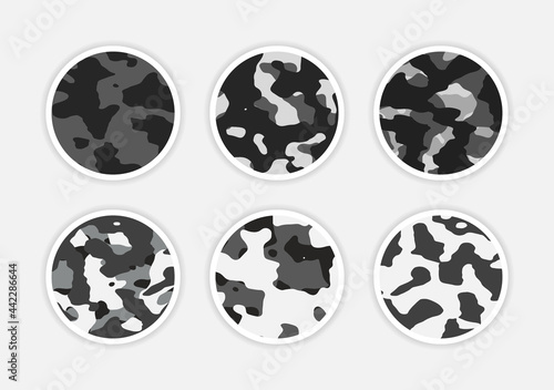 Camouflage abstract cover story instagram