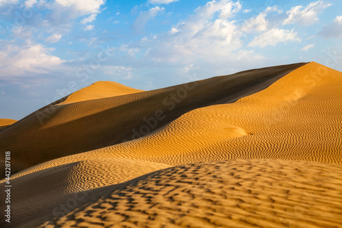 Fototapeta Naklejka Na Ścianę i Meble -  Sand dunes in desert