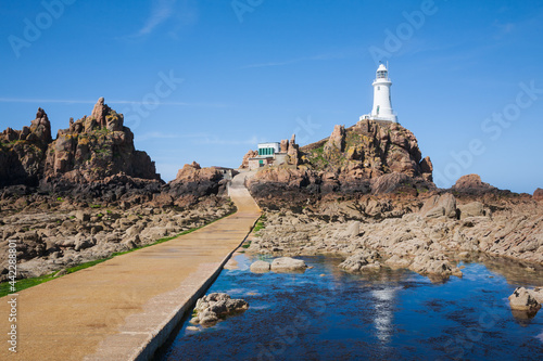 Corbiere Lighthouse on Jersey