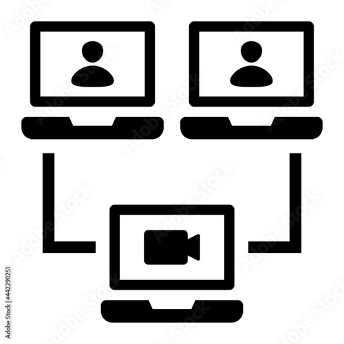 Video Conference is a pack of simple editable icons thematics of Video Conference. Combine different elements to create eye-catching compositions that help you tell a better story for your lan