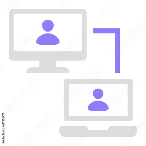 Video Conference is a pack of simple editable icons thematics of Video Conference. Combine different elements to create eye-catching compositions that help you tell a better story for your lan