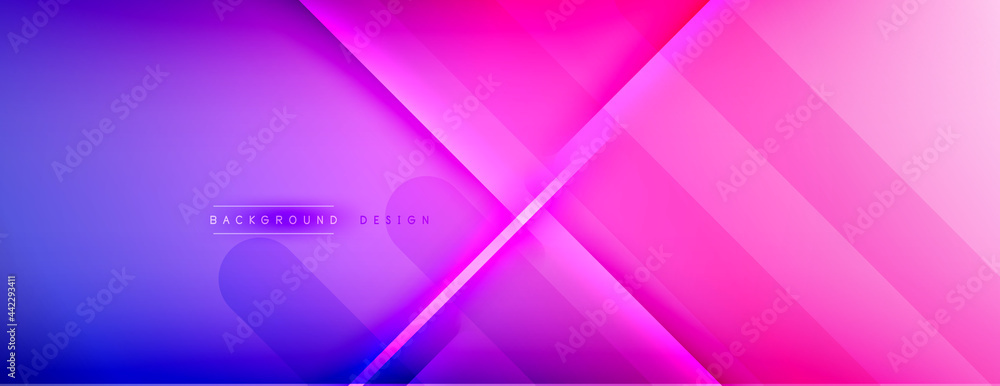 Abstract background - lines composition created with lights and shadows. Technology or business digital template. Trendy simple fluid color gradient abstract background with dynamic Abstract background - lines composition created with lights and shadows. Technology or business digital template. Trendy simple fluid color gradient abstract background with dynamic