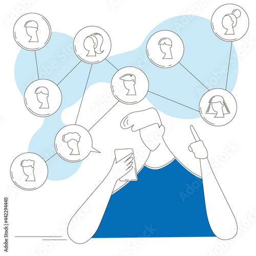 social network communication