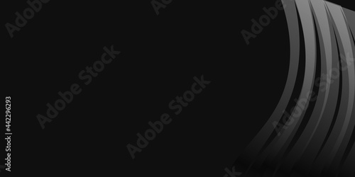 Abstract black background vector © indah