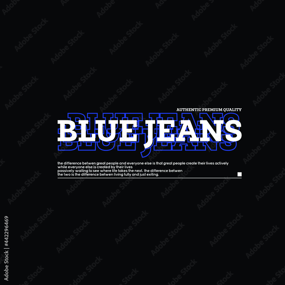 blue jeans authentic premium quality