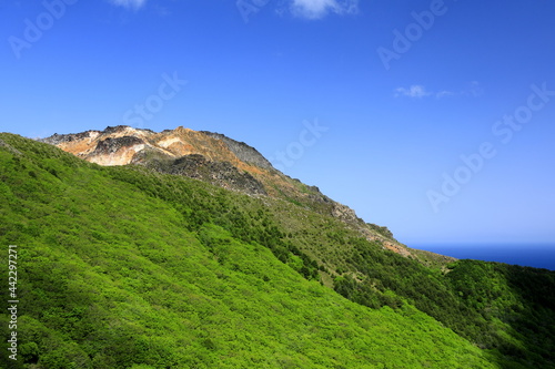 新緑の恵山