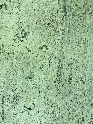 Green marble patterned surface 