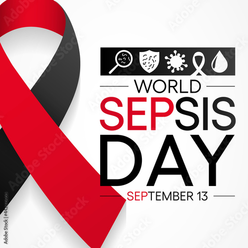 World Sepsis day is observed every year on September 13,  it happens when an infection you already have triggers a chain reaction throughout your body. Vector illustration