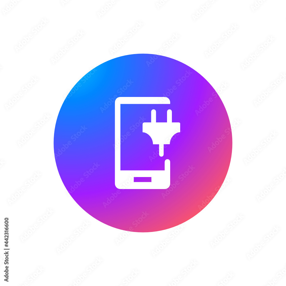 Mobile Charging Plug - Sticker Mobile Charging Plug - Sticker