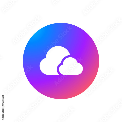 Clouds - Sticker