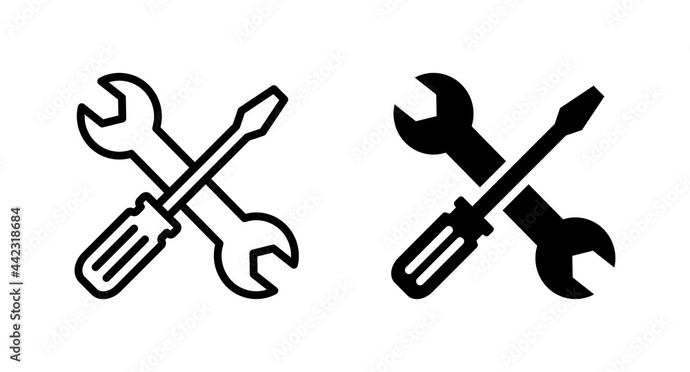 Setting icon vector for web, computer and mobile app Setting icon vector for web, computer and mobile app