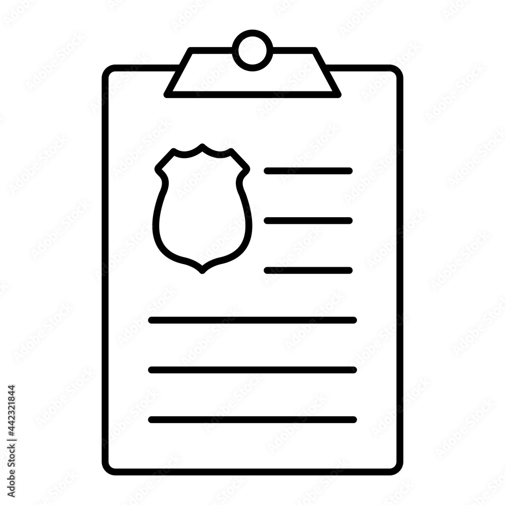 Vector Fine Outline Icon Design Vector Fine Outline Icon Design