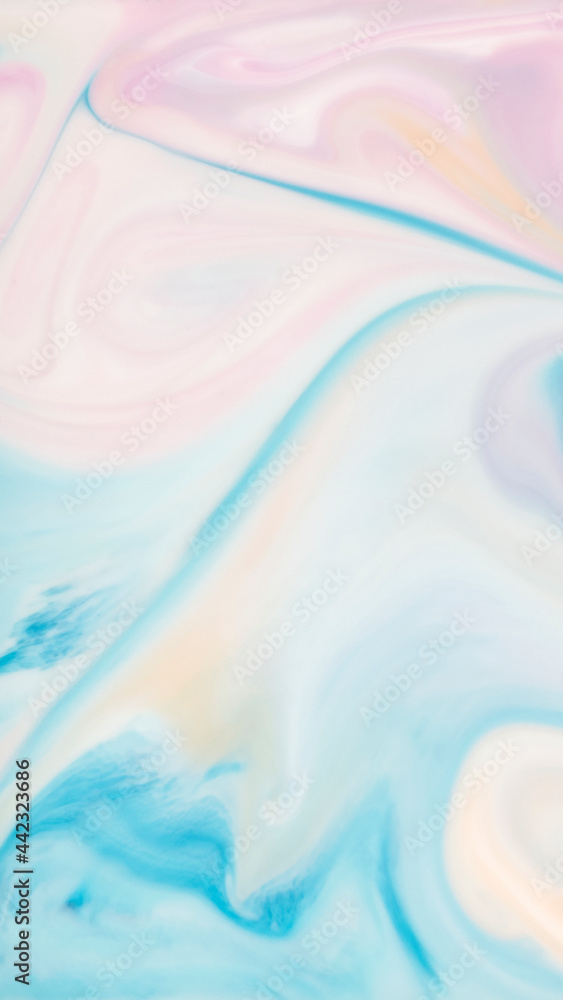 Obraz premium Abstract colors in water mobile wallpaper