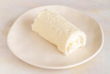 Kaymak / Butter Cream for Turkish Breakfast. Milk cream or Clotted cream