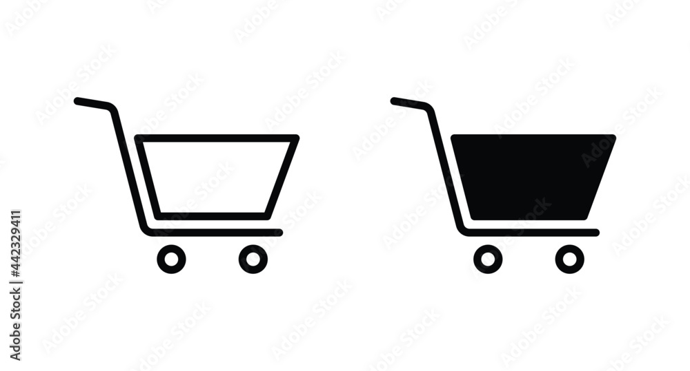 Shopping Cart icon vector for web, computer and mobile app Shopping Cart icon vector for web, computer and mobile app