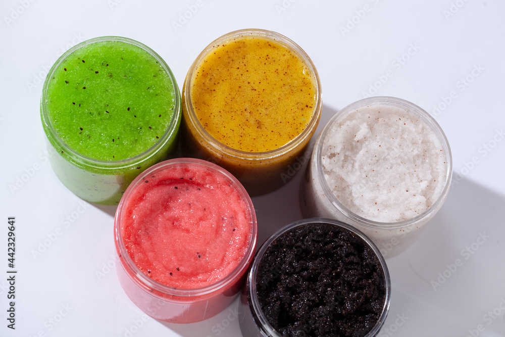 Colorful Scrub Cosmetic Body Care Colorful Scrub Cosmetic Body Care