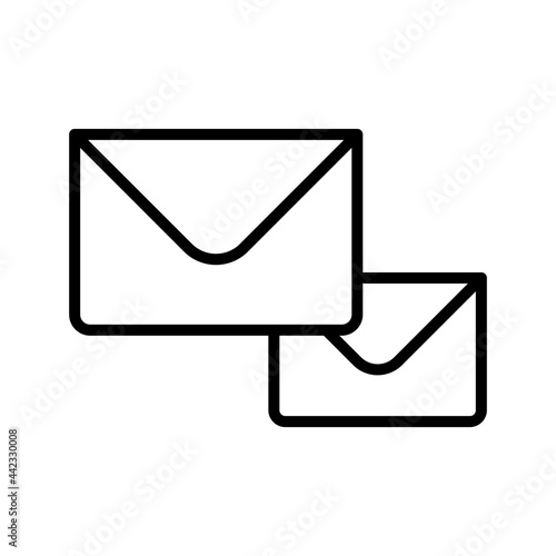 communications Outline Vector Icon Design