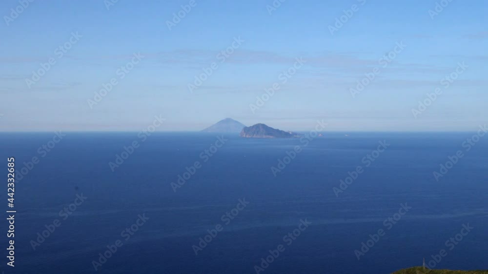 Stromboli and Panarea Islands, Aeolian Islands in Sicily, Real Time, 4k
Stromboli and Panarea Islands, Aeolian Islands in Sicily, Real Time, 4k