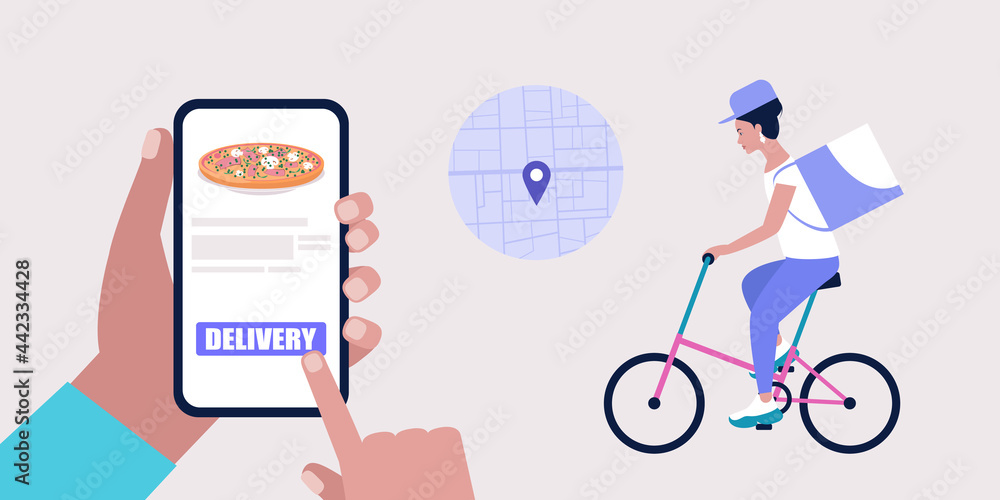 Grocery delivery concept