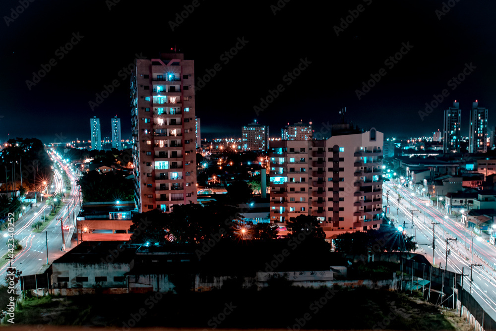 campos dos goytacazes - rio de janeiro - night campos dos goytacazes - rio de janeiro - night
